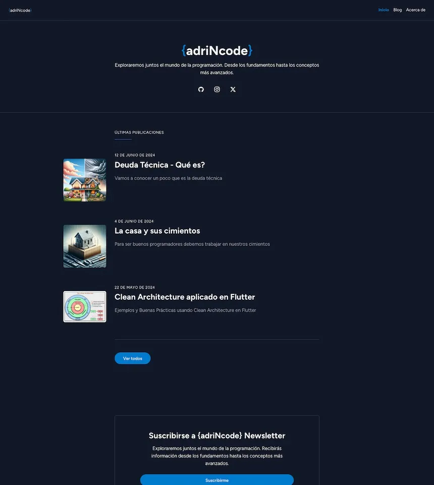 Adrian Medina Blog preview